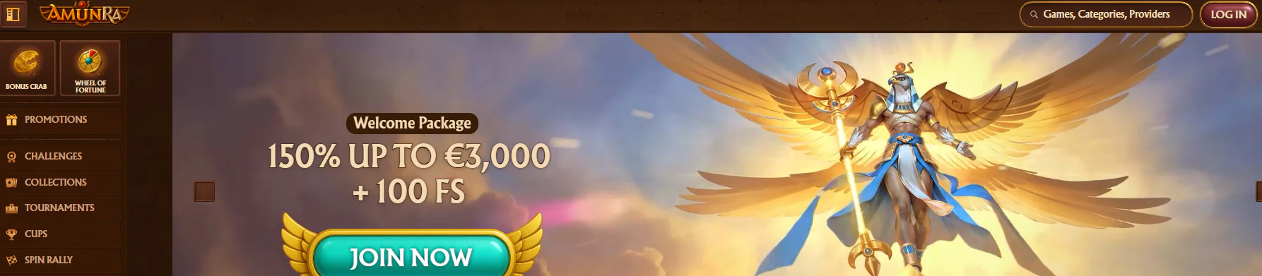 AmunRa main page
