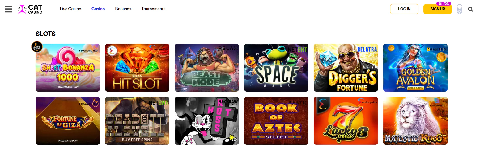 Cat casino slots