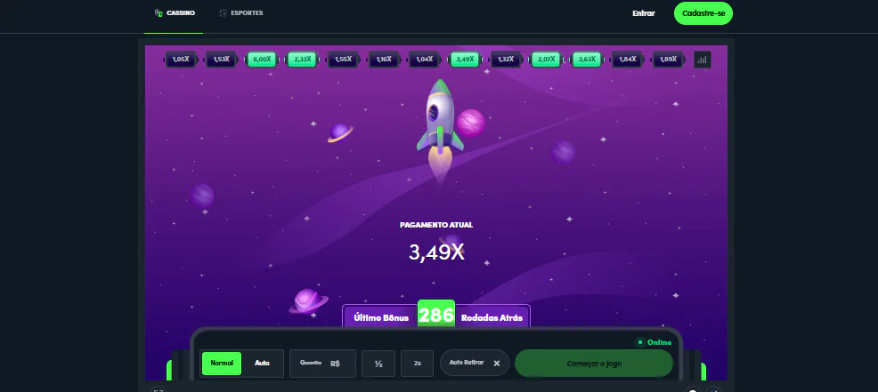 Jonbet crash game