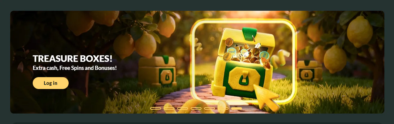 Lemon casino banner