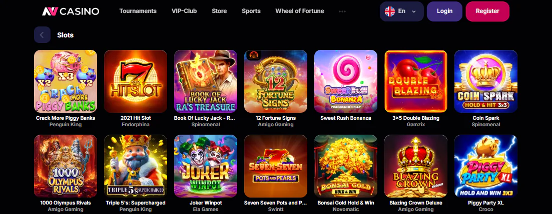 NV slots
