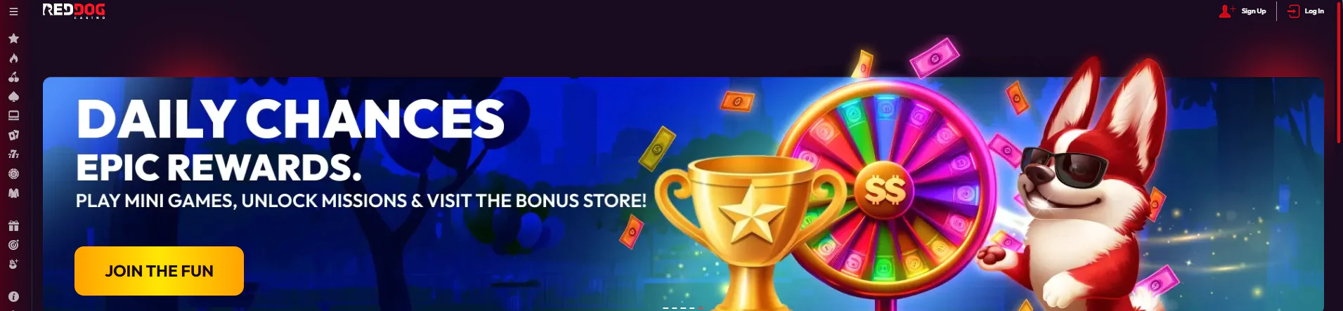 RedDog main page