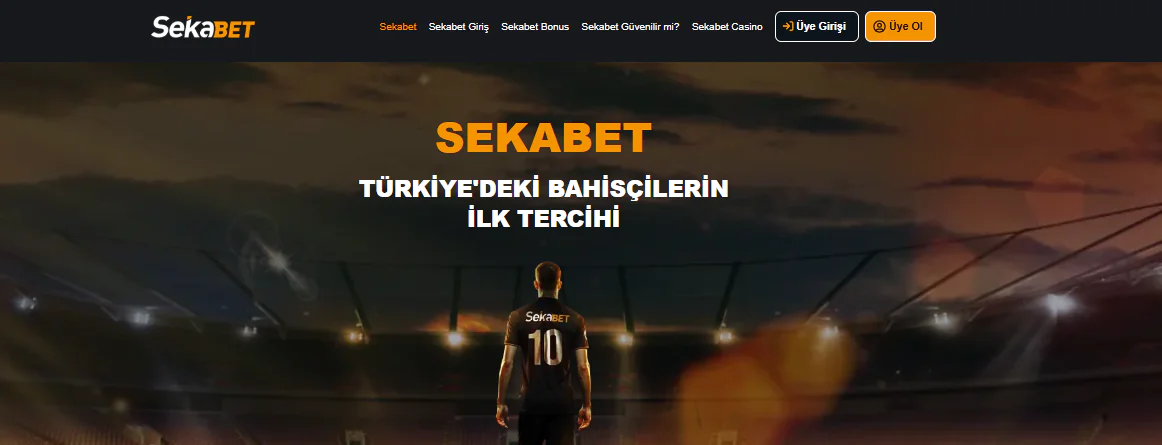 Sekabet main page
